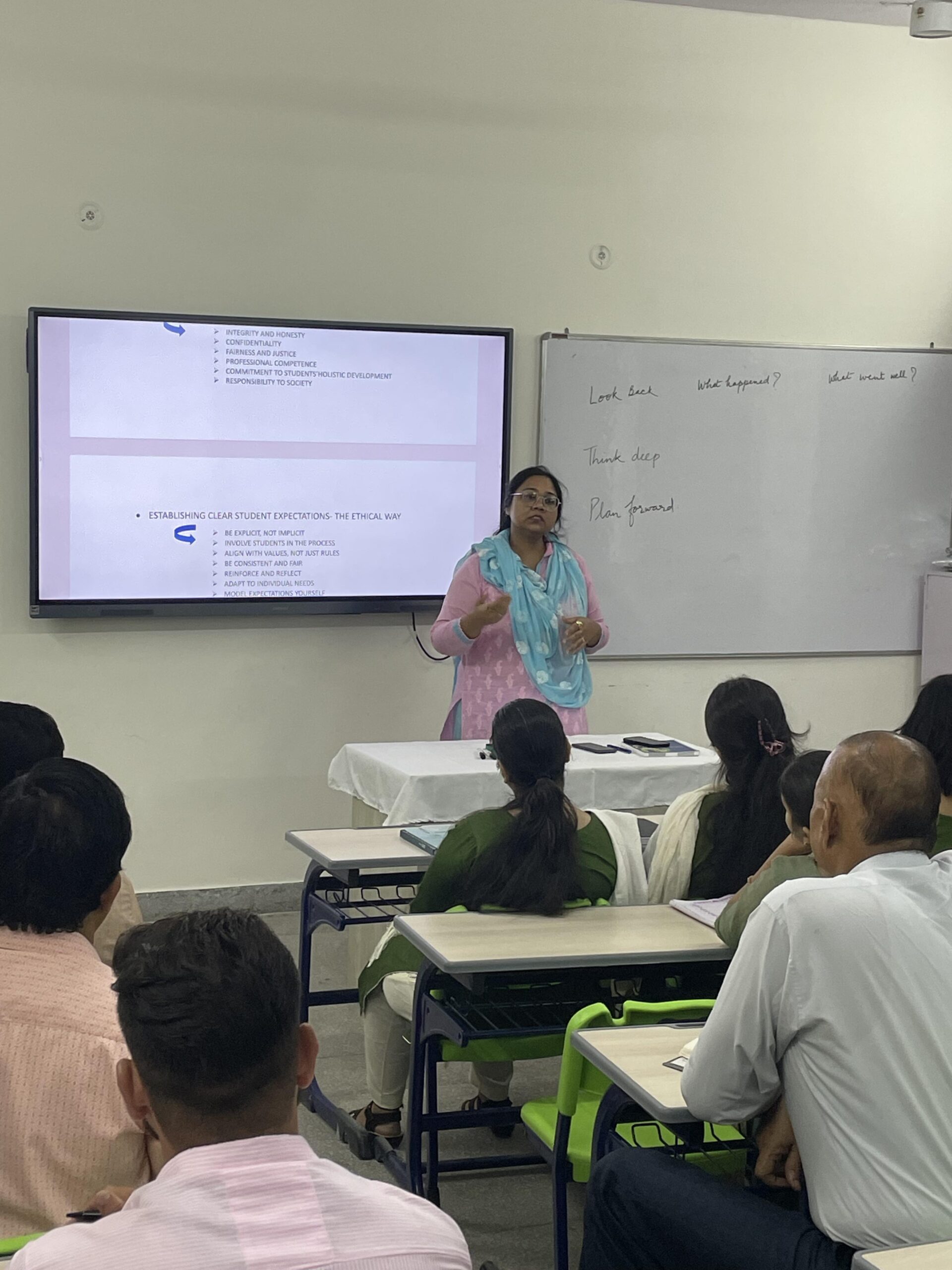 Seminar by Principal Ma’am