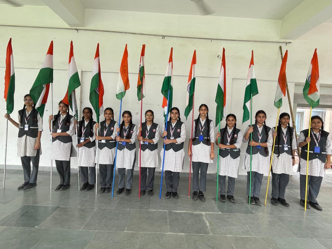 School Rally on the occasion of Independence Day